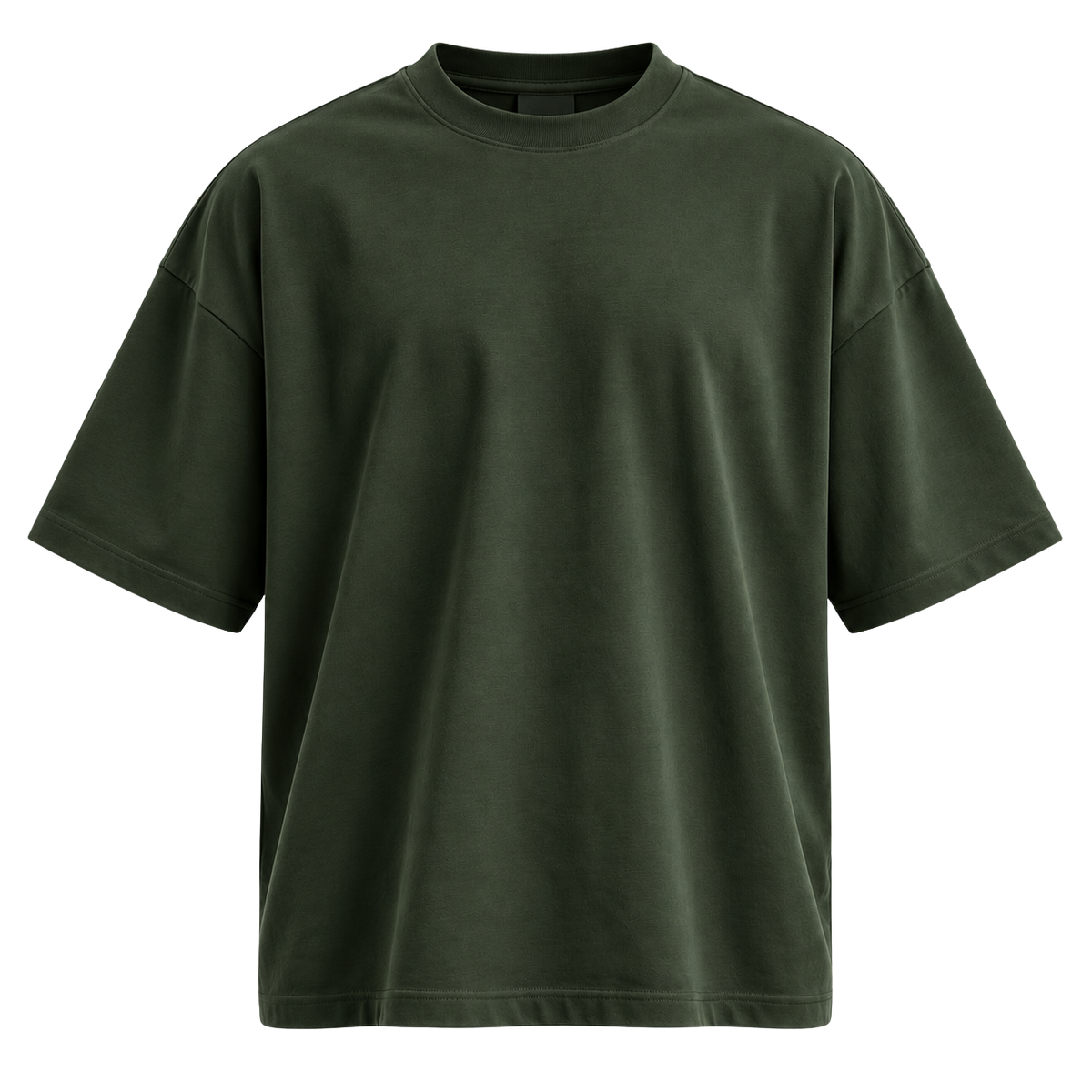 Premium Heavyweight Oversized T-Shirt – Dark Forest Green | ULLVEMORA