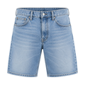 Premium Relaxed Fit Denim Shorts – Light Blue Wash | ULLVEMORA
